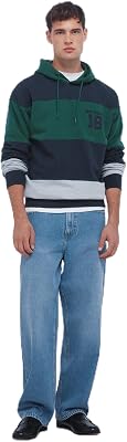 Block Colour Sweatshirt, Grün, S für Herren