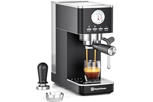Maestri House Espresso Machines 20 Bar ULKA Pump Black