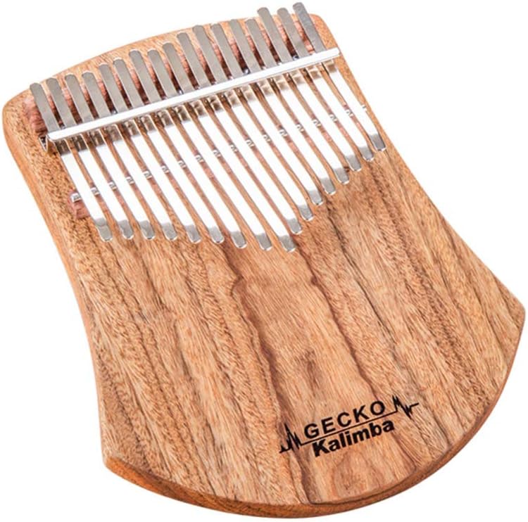 d1HhgJ Gecko 17 Keys Kalimba African Camphor Wood Thumb Piano Finger Percussion K17CAS