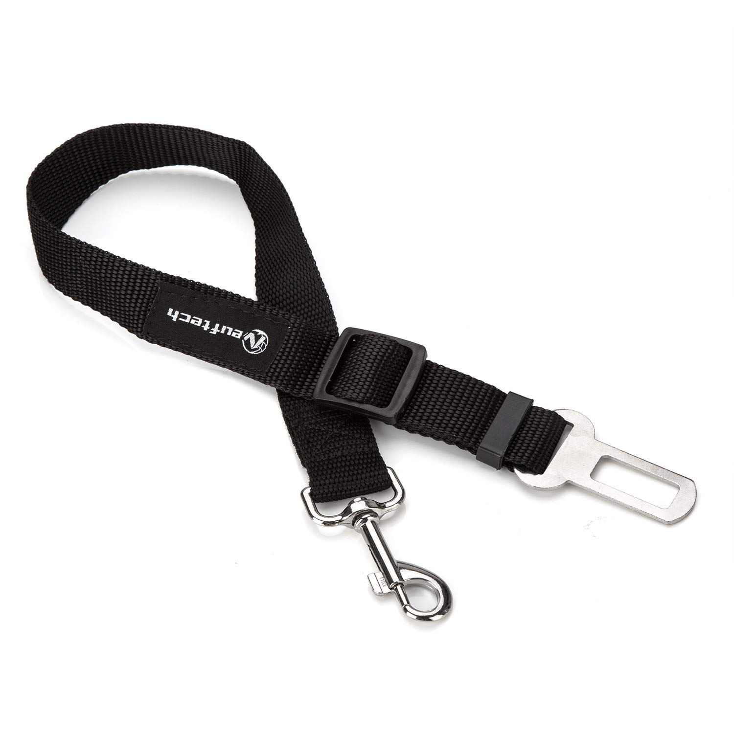 Neuftech Adjustable pet safety Dog Cat Car Safety Seat Belt Restraint Harness for Dog Safety -Black