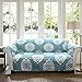 Lush Decor Blue Sophie Furniture Protector-Bold Pattern Sofa Cover - DISCONTINUED