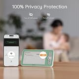 BOIFUN 2K WiFi Baby Monitor 5" Screen App PTZ Auto-Tracking Night Vision view 7