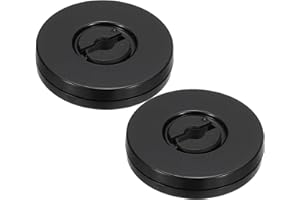 PATIKIL 2 Inch Heavy Rotating Swivel Stand, 2Pcs 360˚ Rotation Lazy Susan Turntable with Steel Ball Bearings for Model Base R