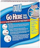 OUT! Moisture Lock Dog Training Pads 53x55cm 100 Pack 5-Layer Odour Control view 2