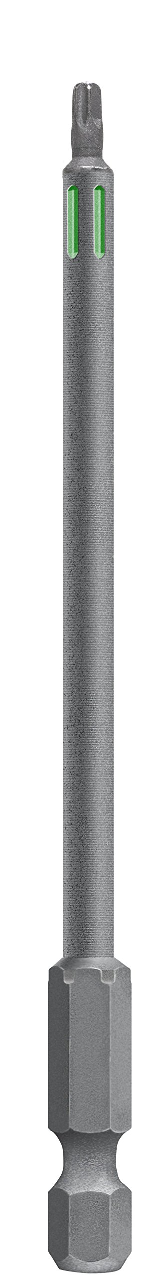 kwb 3-Piece 100mm Torx T10, T15, T20 Bit Set Torsion 123241 - C6.3 Drive, Long-Length Design