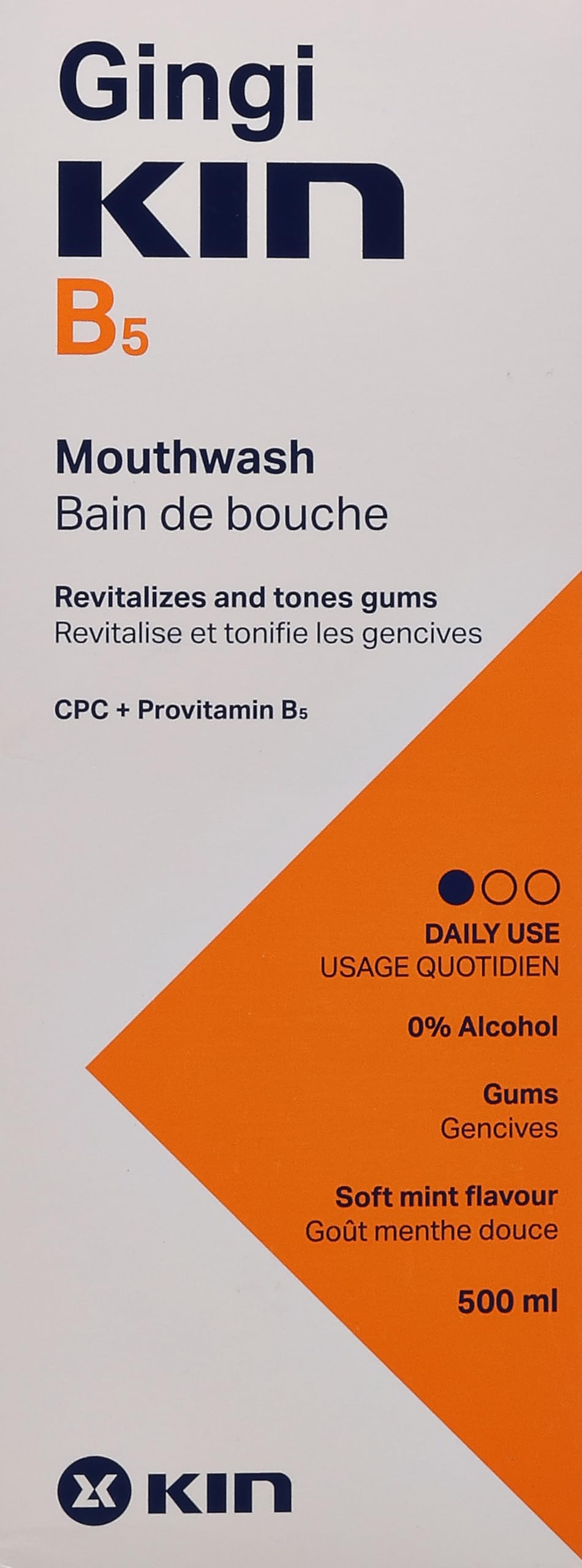 GINGI Mouthwashes, 500 ml