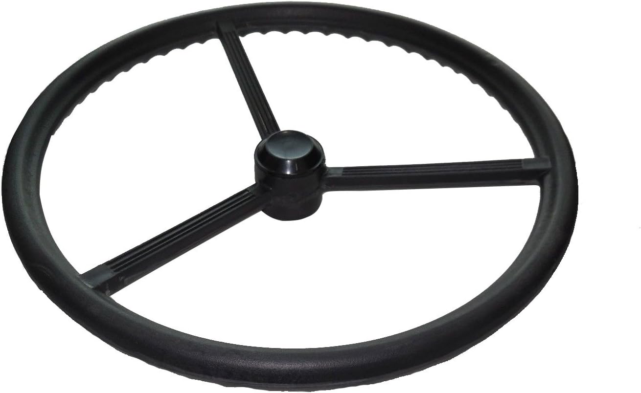 D6NN3600B New Ford Tractor Steering Wheel [Splined center] W/Cap 8N
