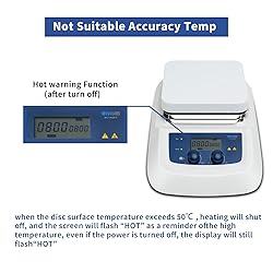 ONiLAB 380℃ LCD Digital Hotplate Magnetic Stirrer