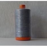 Aurifil Thread 2610 LIGHT BLUE GREY Cotton Mako 50wt Large Spool 1300m