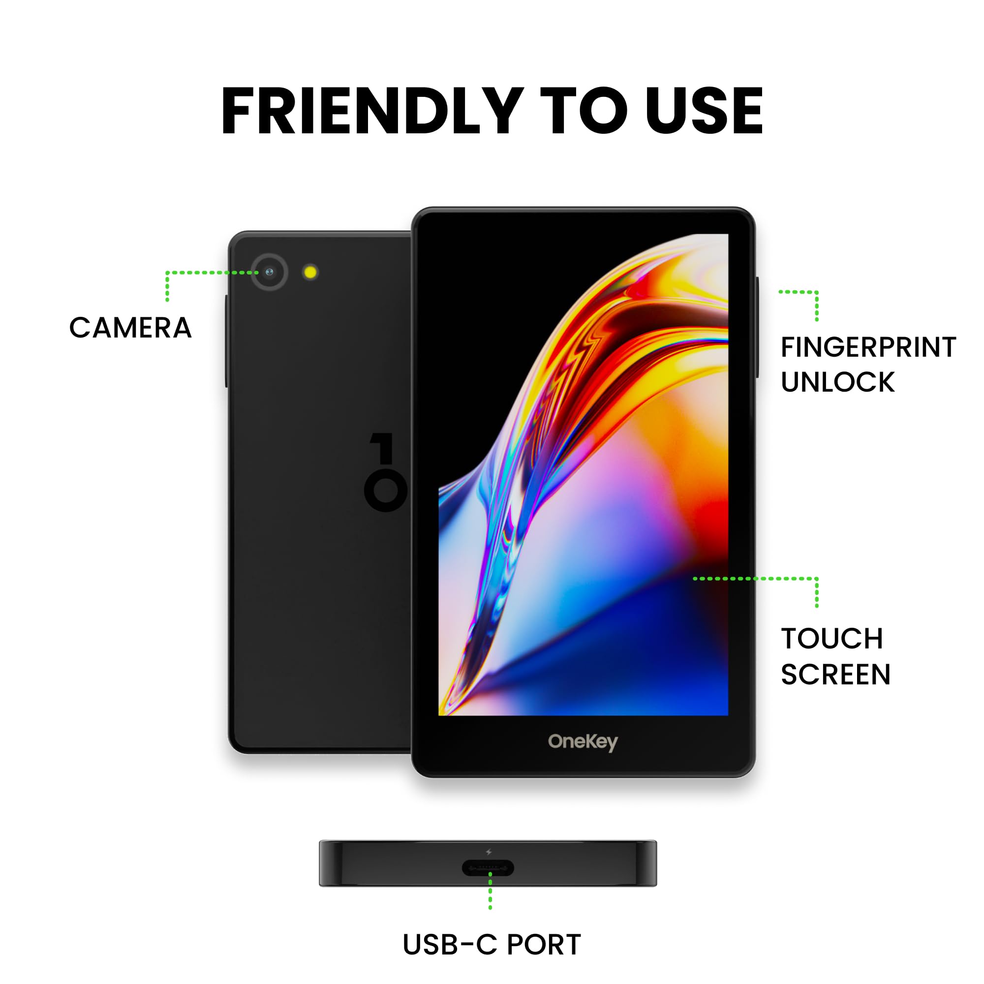 OneKey Pro Crypto Hardware Wallet - 4 EAL