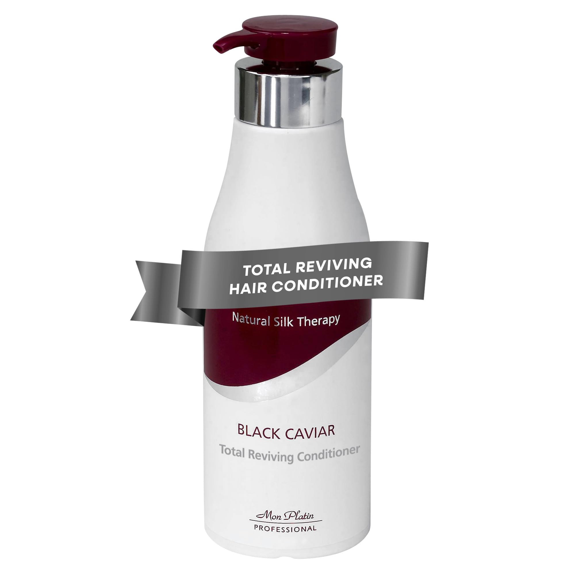 Total Reviving Hair Conditioner - Luxurious Hair Mask with Black Caviar, Vitamin B5, and Natural Oils, Deeply Nourishes and Strengthens Hair - for All Hair Types - 500ml