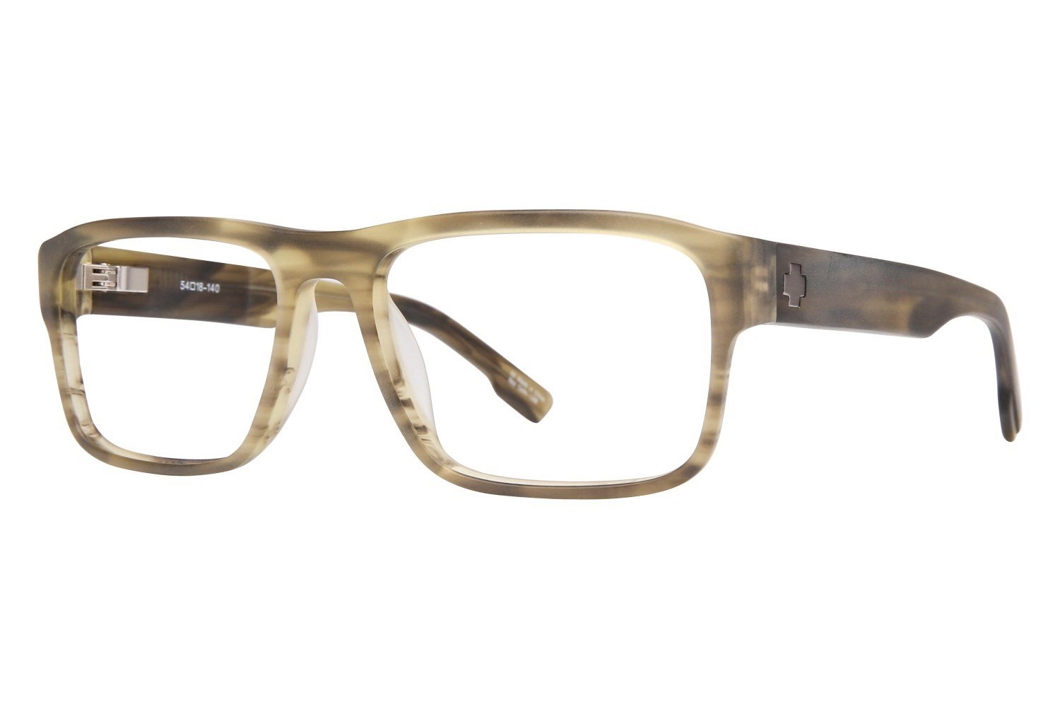 Spy Optic Duke Mens Eyeglass Frames - Matte Green Smoke, 54mm