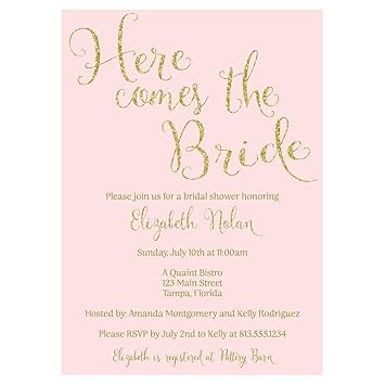 custom shower invitations