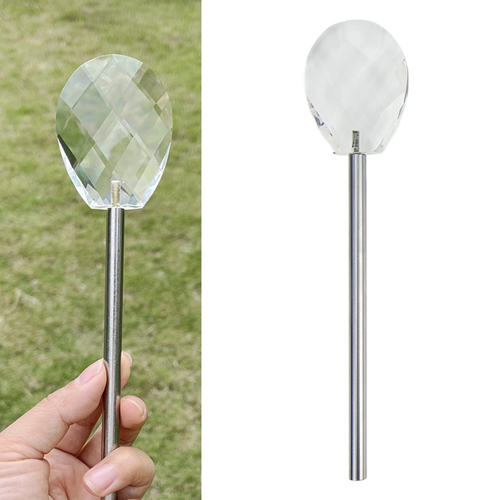 Handheld Effects Filter, Portable Photography Foreground Blur Film Special Shaped Glass Prism Fractal Filter,for People Landscape Photography