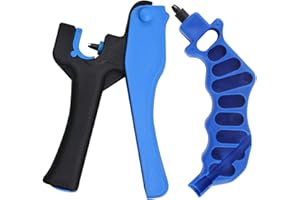 Rolcoassuns 2PCS Drip Irrigation Tubing Hole Punch Tool Set, 2-in-One Drip Tube Hole Punch Fitting Insertion Tools for Easier