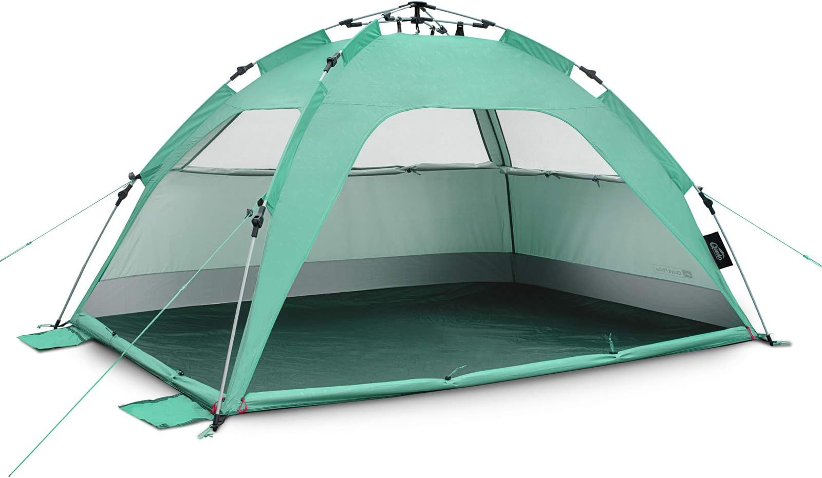 Qeedo Quick Palm Beach Tent, Sun Shelter (Quick-Up-System) with UV-Protection (UV80)