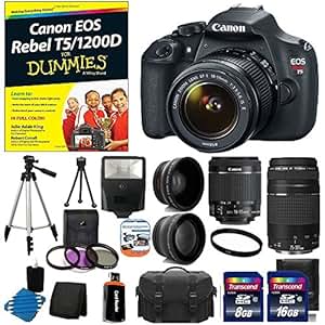 Amazon.com : Canon EOS Rebel T5 18MP EF-S Digital SLR