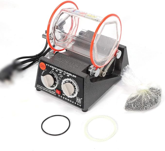 220V Professional Mini Tumbler Rotary Jewelry Polisher,Tumbler