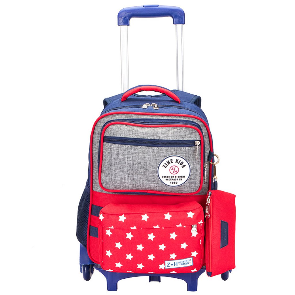 Niños Trolley Mochila Escolar Mochila - Niño Niña Bolso de ...