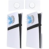 PEYANZ PS5 Faceplate 2 Upper Cover - Enhanced Cooling Vents, Protective ABS & High-Fidelity Panel | Compatible with PlayStation 5 Pro