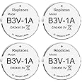 Abeden B3V 1A Lithium Replacement Batteries Compatible with High Tech Pet Single Electronic Collar Battery for Model MS-4 and MS-5(4 Pack)