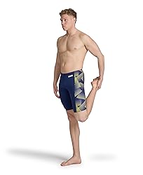ARENA Men's Swim Jammer Halftone Team Print MaxLife