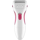 Conair Body and Facial Hair Removal for Women, Cordless Electric Dual Foil Shaver & Trimmer, Perfect for Face, Ear/Nose, Eyebrows, Legs, and Bikini Lines