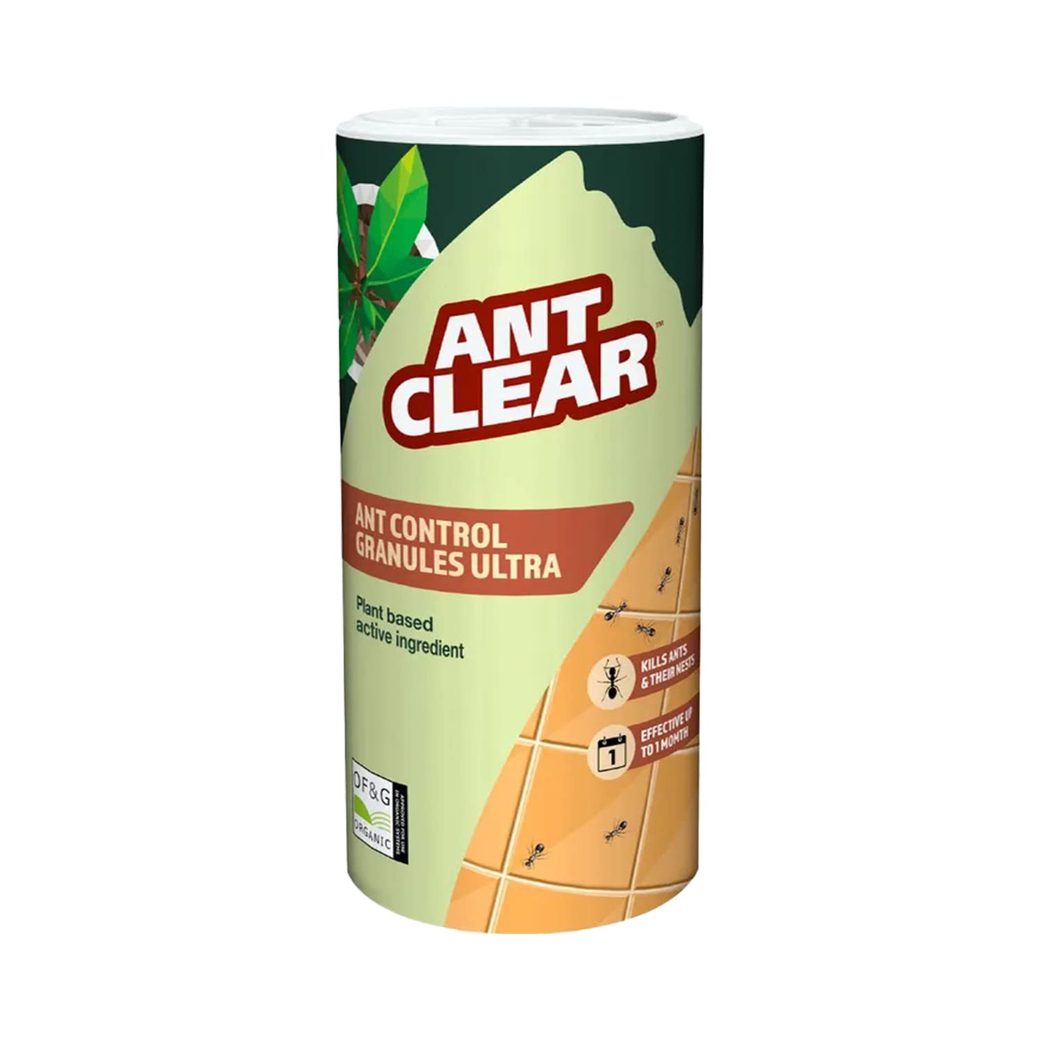 Quebec Ant Killer Granules Ultra 300g | Eliminates Ants & Nest | Fast Effective Indoor & Outdoor | Strongest Ant Control | Easy & Simple To Use | Organic & Plant Based