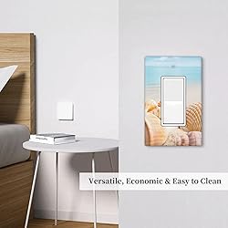 Beach Shells Light Switch Cover Decorative Single