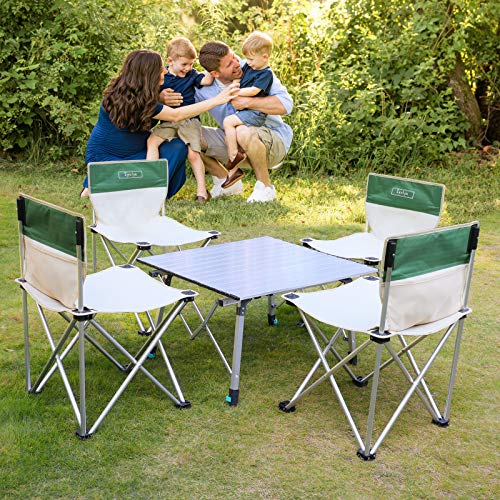 Synlyn Campingstuhl Klappbar Camping Faltstuhl Klappstuhl mit Tragetasche ultraleichter Angelstuhl Anglerstuhl Outdoor… – Bild 3