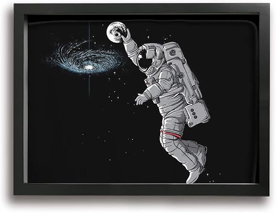 Amazon Co Jp 宇宙 飛行士 スラムダンク フレーム装飾画 絵 現代壁の絵 壁掛け 家の装飾 インテリア 引き越し ポスター 木枠付きの完成品 おしゃれ プレゼント サイズ30 40cm 服 ファッション小物