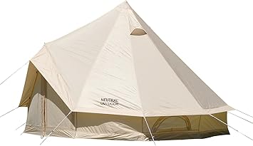 Amazon Neutral Outdoor ニュートラルアウトドア ワンポールテント Nt Te02 Ge テント3mベージュ 3 5人用 収納袋付き ニュートラルアウトドア Neutral Outdoor テント本体