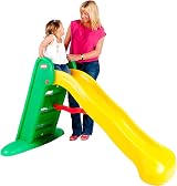 Little Tikes Easy Store Large Slide Yellow Green Indoor Outdoor Safe Folding view 5