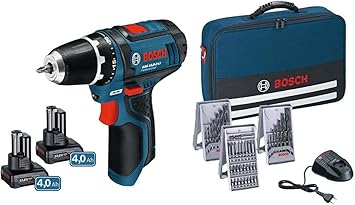 Bosch 0615990hv1 Gsr 12v 15 2x 4 0ah In Tasche 48 W 12 V