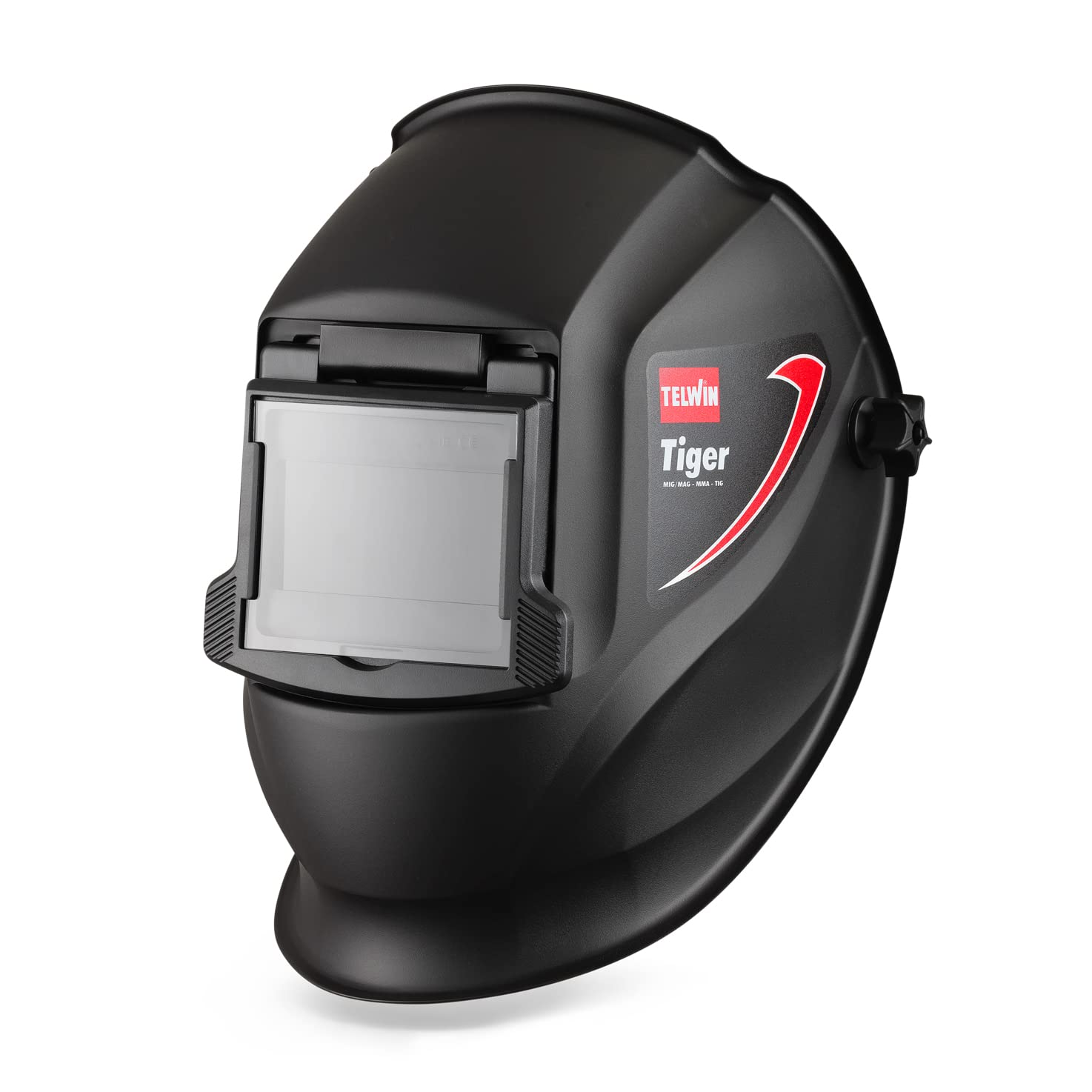 TELWIN 802818 Tiger Welding Mask Mma/Mig-Mag/Tig, 0.1 V, Black, Tiger