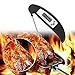 Instant Read Cooking Meat Thermometer - Super Fast Digital Electronic Kitchen Food Thermometer With Collapsible Internal Probe For Grill Cooking BBQ Oven Smoker Meat Kitchen Candy and Bath Water