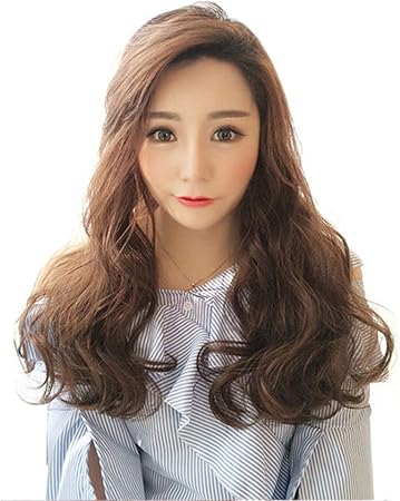 Amazon Co Jp Zhaoxin Chen トレースなしで目に見えないシミュレーションu字型ハーフヘッドカバーの新しいかつら女性の髪の韓国語バージョン Color Light Brown 60cm ビューティー