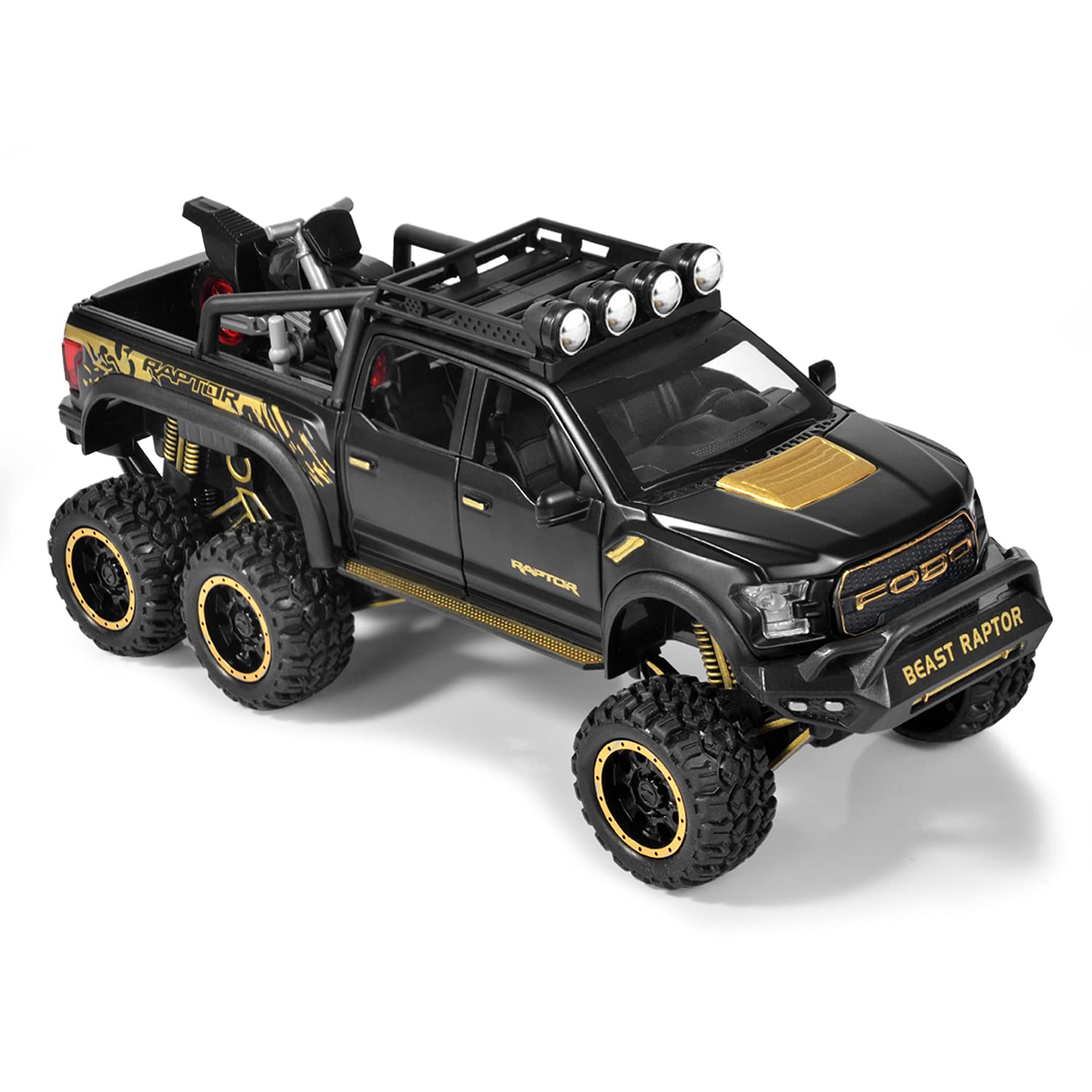 Mua SASBSC F-150 Pickup Truck Toy Refitted 6x6 Off-Road Model Truck 1/ ...