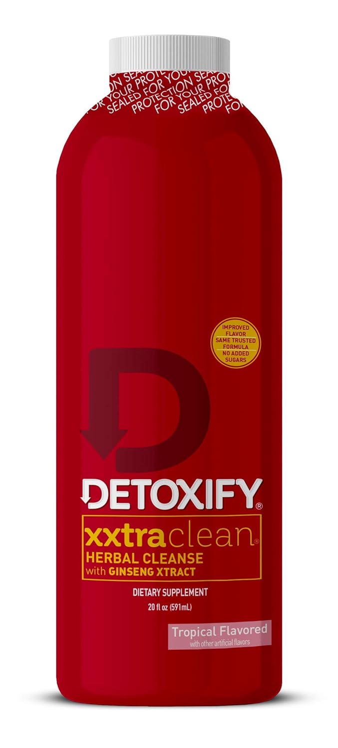 Detoxify Xxtra Clean Herbal Tropical Fruit Flavor 20 oz