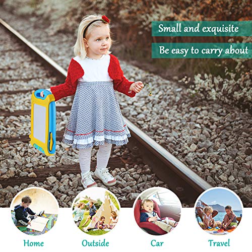 Tarcat Magnetic Drawing Board Sketch Erasable Pad Magna Doodle Kids Toddlers Writing Painting Learning Toy Boys Girls Travel Size Skill Development