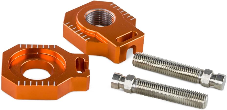 Cnc Rear Axle Block Chain Adjuster For Ktm 125 530 Exc Exc F Xc W Xcf