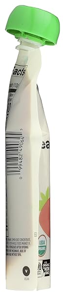 365 BY WHOLE FOODS MARKET, ORGANIC BABY FOOD FOR ALL STAGES, PEAR STRAWBERRY RHUBARB, 4 OUNCE