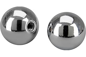 Mid America Motorworks 1964–1977 Corvette Chrome Door-Opening Balls or Seat Adjuster Knobs – Pair – OEM-Style GM #3846934