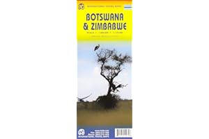 1. Botswana & Zimbabwe Travel Reference Map 1:1,5M/1:1,1M (International Travel Maps)