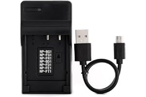 Norifon NP-BD1 USB Charger for Sony Cyber-Shot DSC-P100, DSC-P120, DSC-P150, DSC-P200, DSC-T5, DSC-T50, DSC-T500, DSC-T70, DS