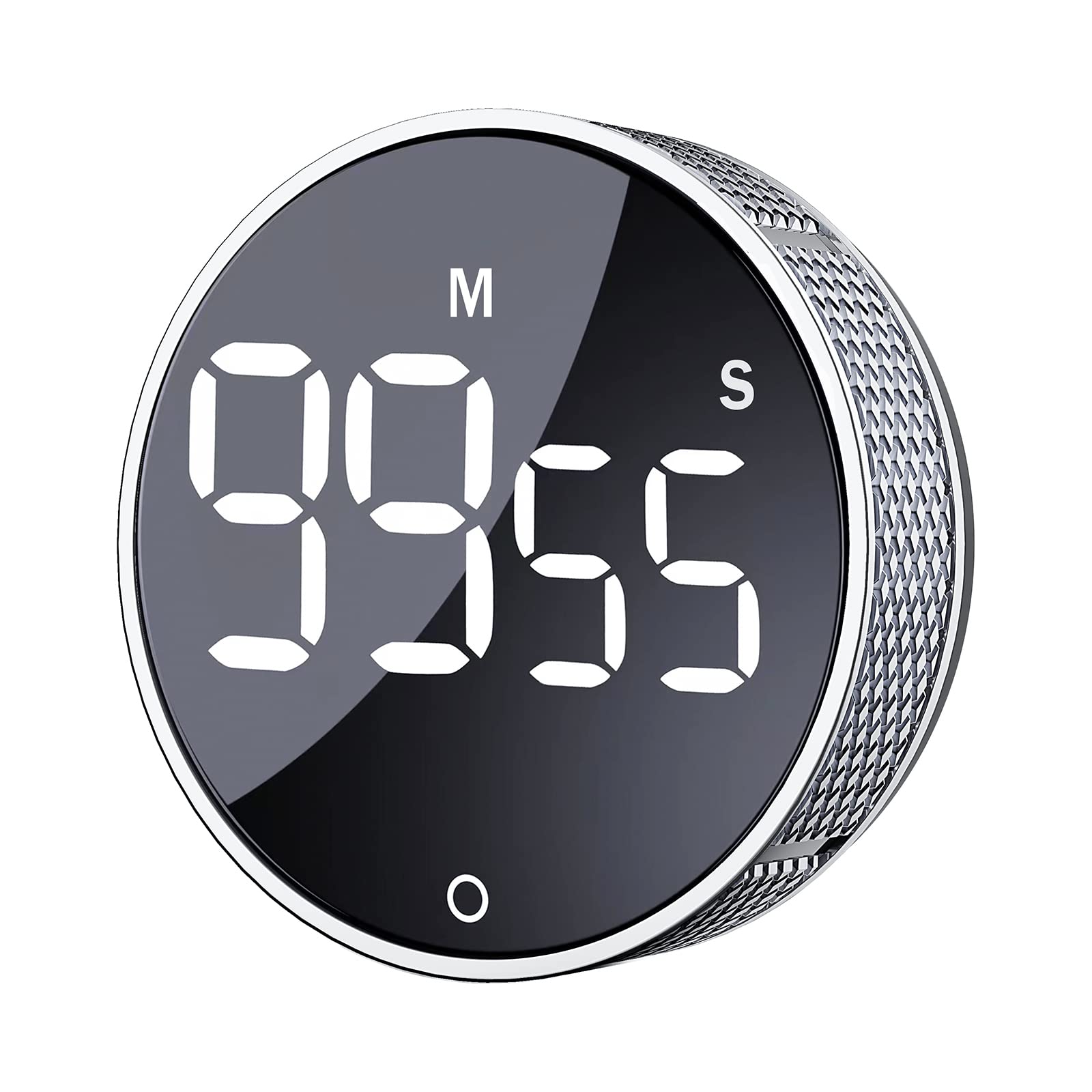 Photo 1 of AVINIA Digital Kitchen Timers, Visual timers Large LED Display Magnetic Countdown Countup Timer for Classroom Cooking Fitness Baking Studying Teaching, Easy for Kids and Seniors Silver