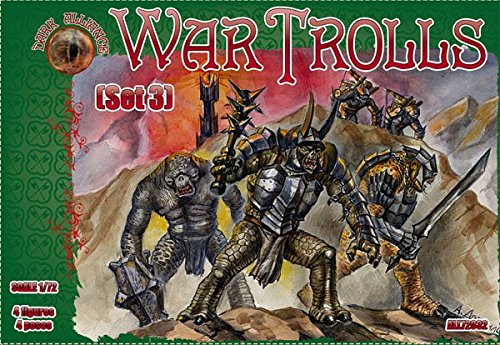 WAR TROLLS SET 3 , 4 FIGURES 1/72 ALLIANCE 72032