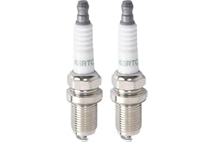 2 Pack Spark Plug for Champion RC12YC Compatible with Briggs & Stratton OHV Engines Replaces 792015 491055 691043 Lawn Mower 