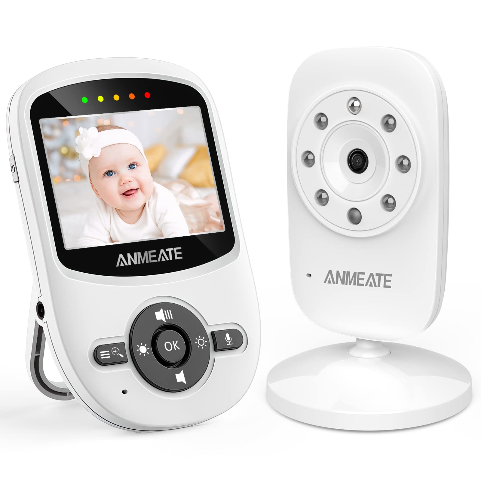 ANMEATE Video Baby Monitor with Digital