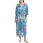 N Natori Women's Butterfly Caftan Length 52"